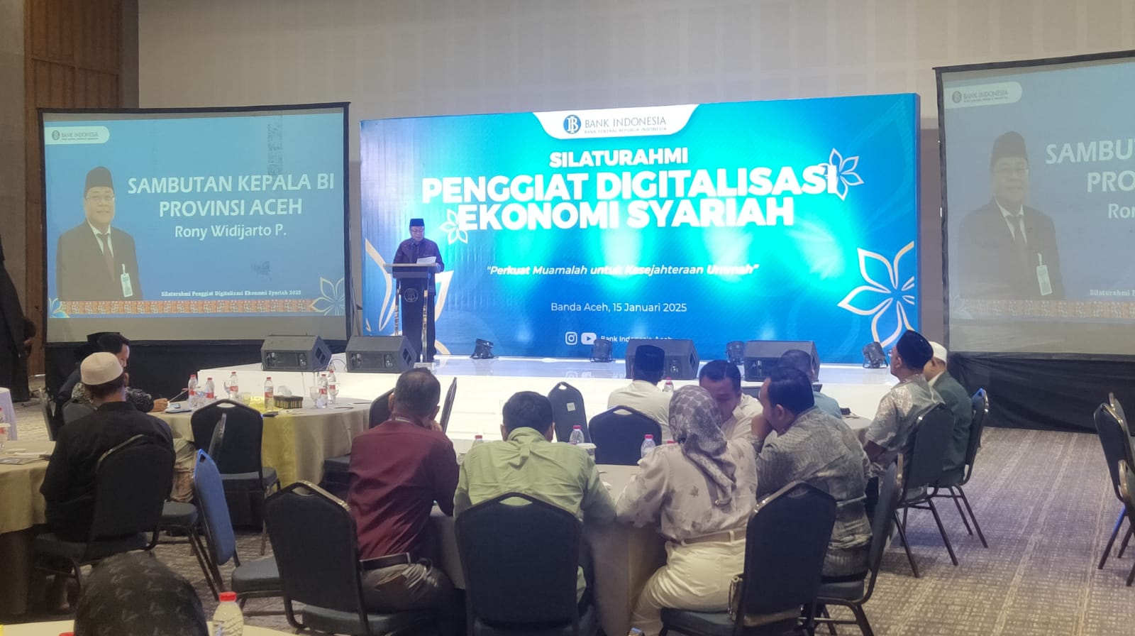 Kepala Bank Indonesia Provinsi Aceh, Rony Widijarto. (Foto: Nukilan/Rezi)