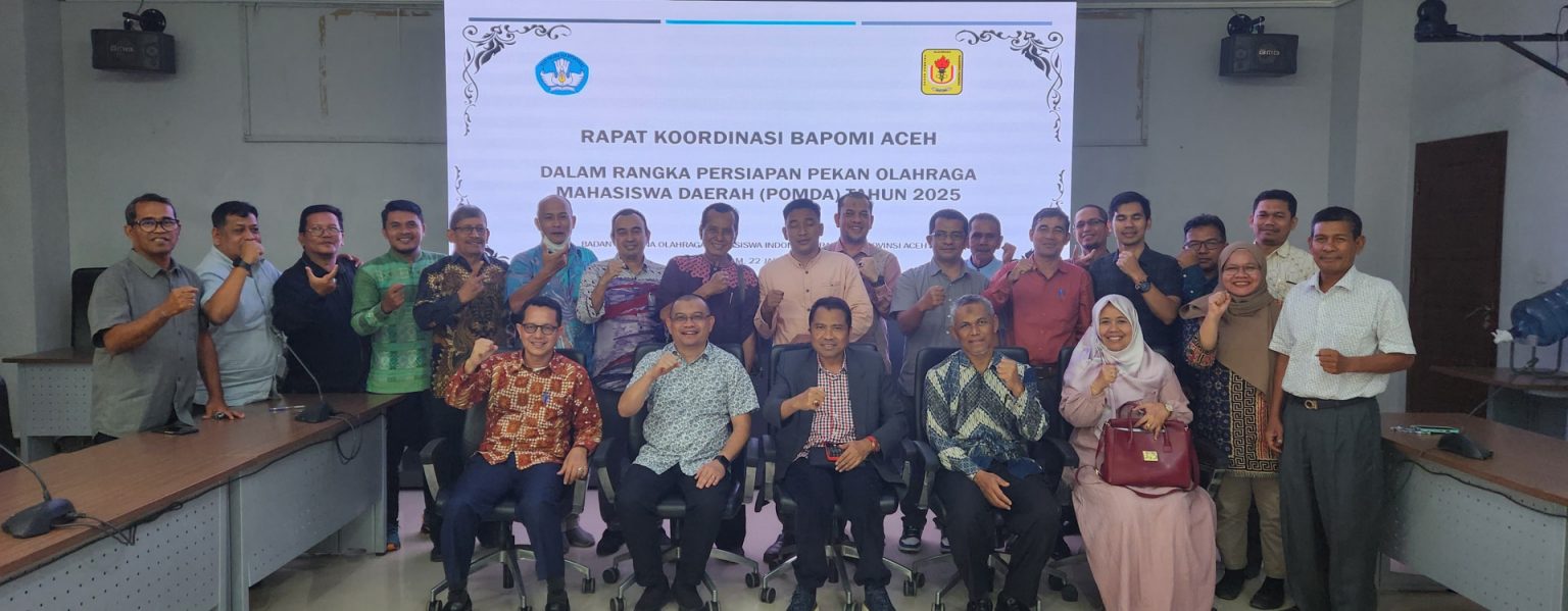 UTU Matangkan Persiapan POMDA Aceh 2025, Delegasi Dipimpin Warek 3 ke BAPOMI Aceh. (Foto: HUMAS UTU)