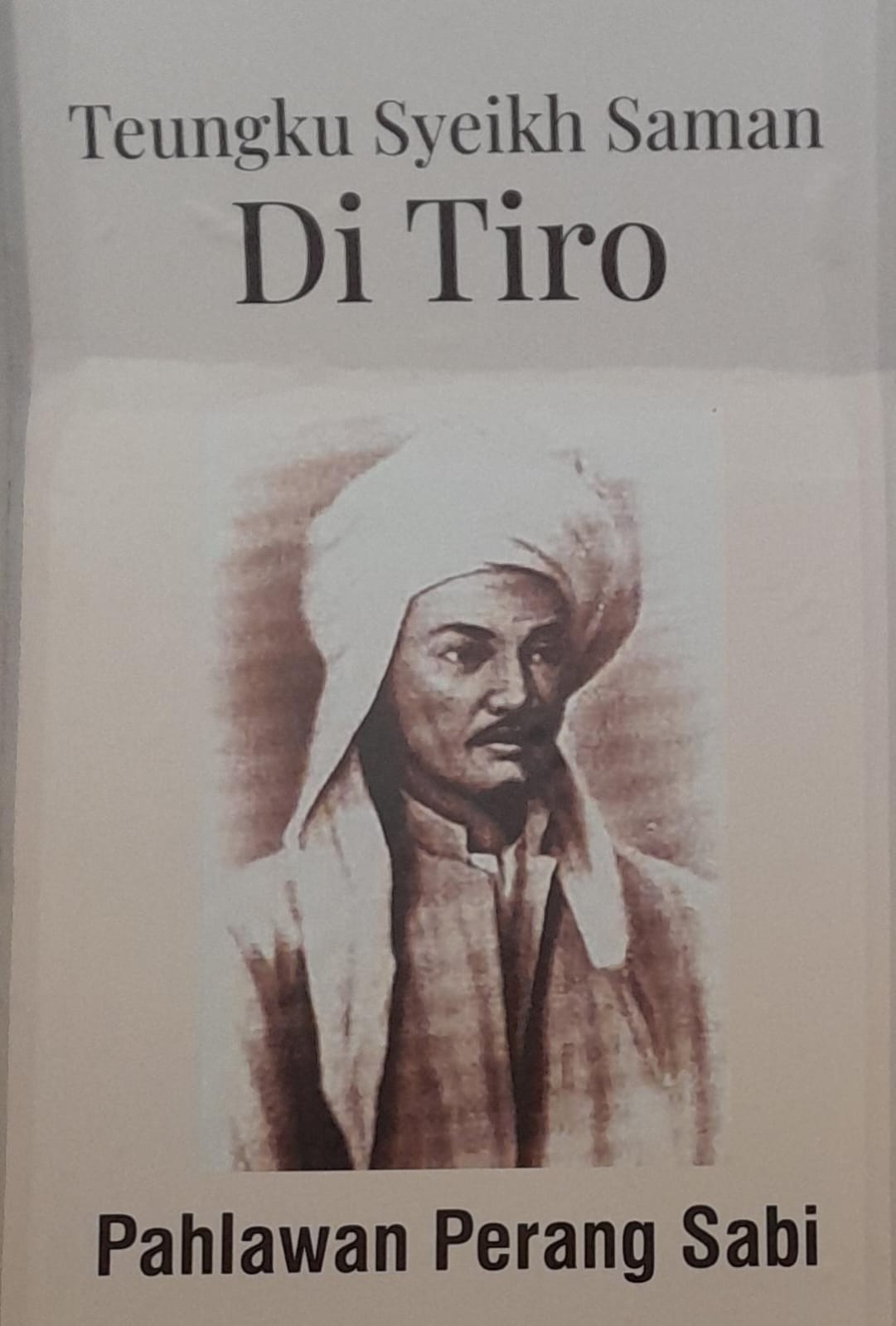 Foto Teungku Chik di Tiro di Museum Aceh. (Foto: Nukilan)