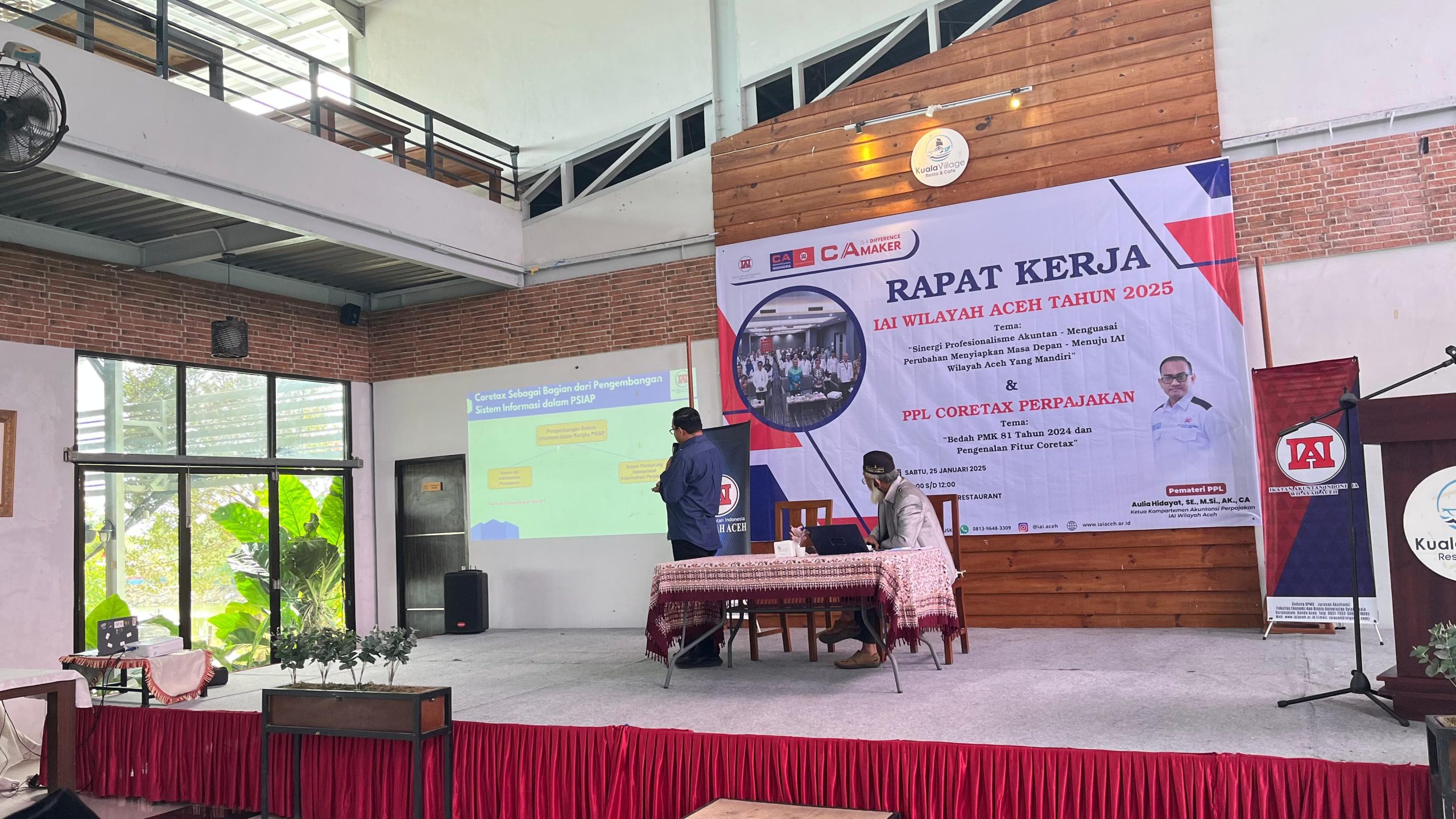IAI Aceh Bahas Sistem Baru Perpajakan Coretax dalam PPL 2025. (Foto: For Nukilan)