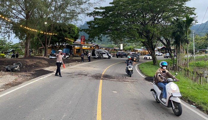 Ditlantas Polda Aceh Gunakan Teknologi TAA untuk Ungkap Kecelakaan Tragis di Pidie. (Foto: MC Aceh)