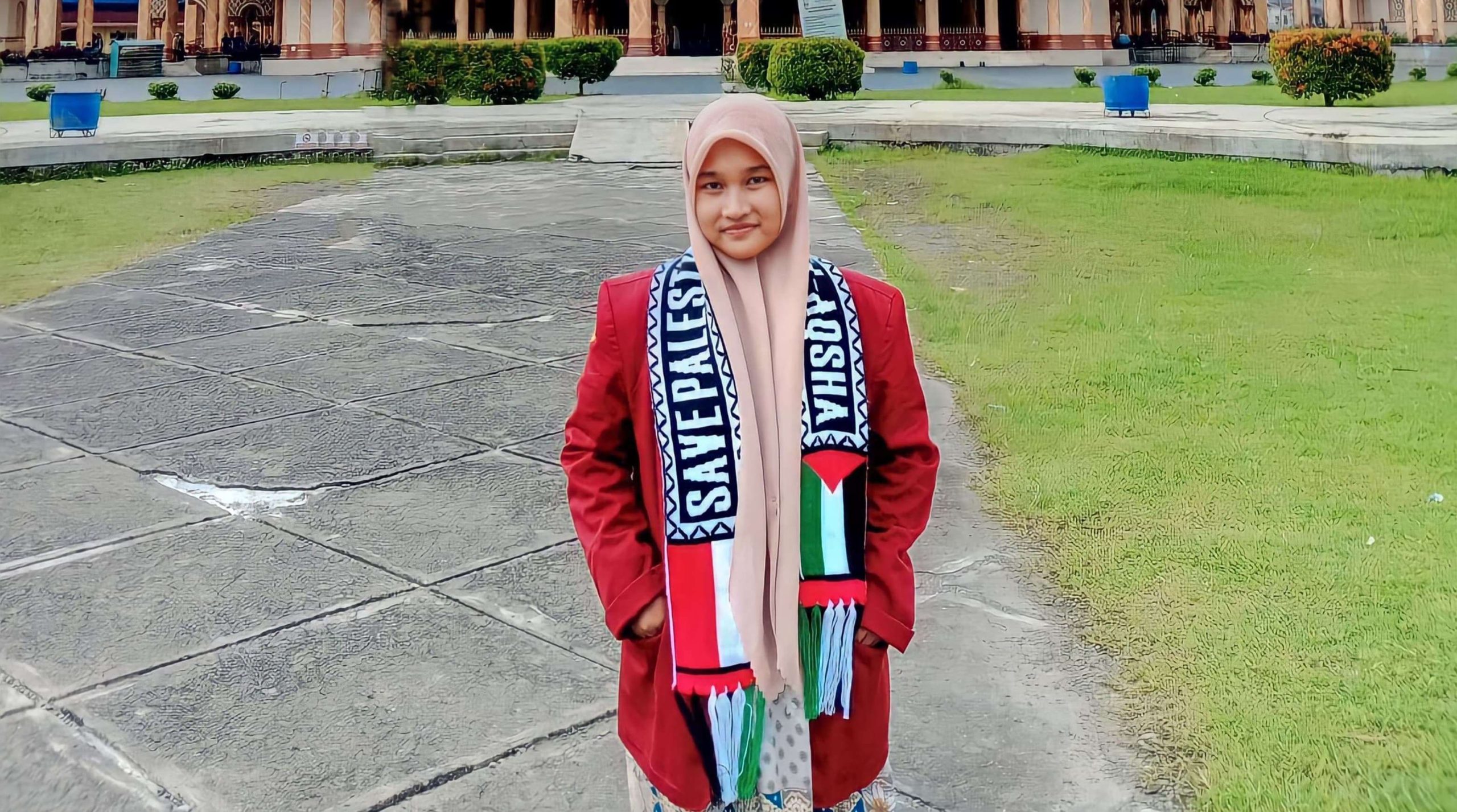 Nur Ainun Nasution, Ketua Umum Pimpinan Cabang Ikatan Mahasiswa Muhammadiyah Aceh Barat. (Foto : Dok. Nur Ainun Nasution)