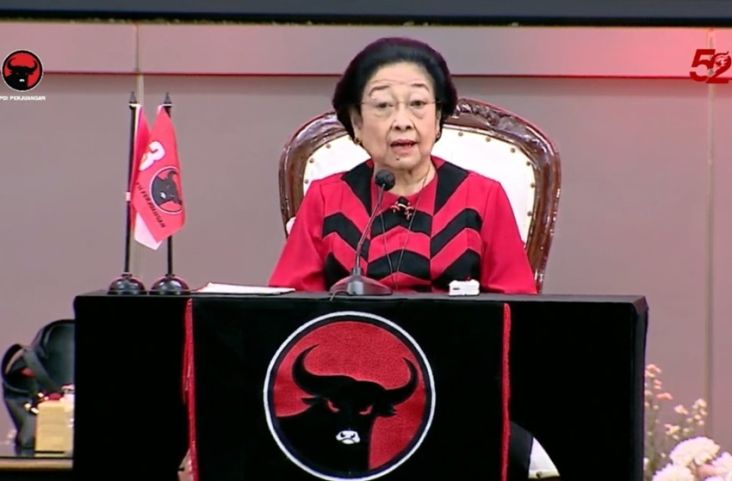 Ketua Umum Partai Demokrasi Indonesia Perjuangan (PDIP) Megawati Soekarnoputri mengaku lebih memilih berdiam diri belakangan ini. (Foto: YouTube PDIP)