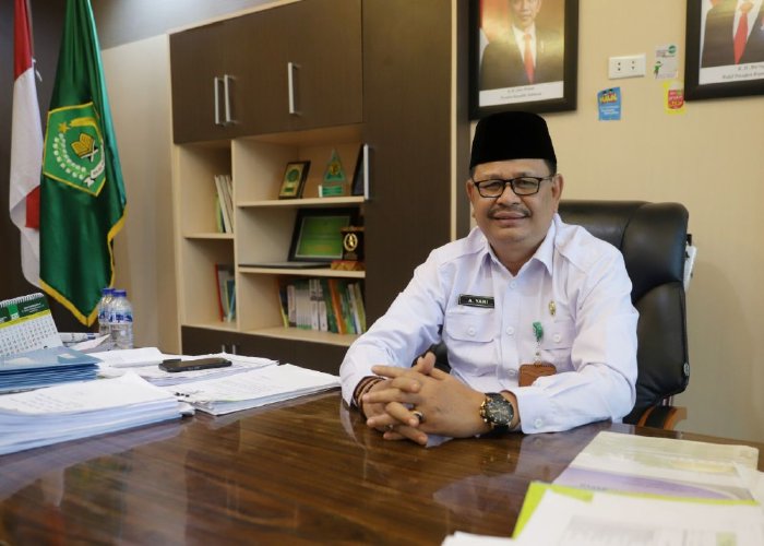 Kepala Bagian Tata Usaha Kanwil Kemenag Aceh, Ahmad Yani. (Foto: MC Aceh)
