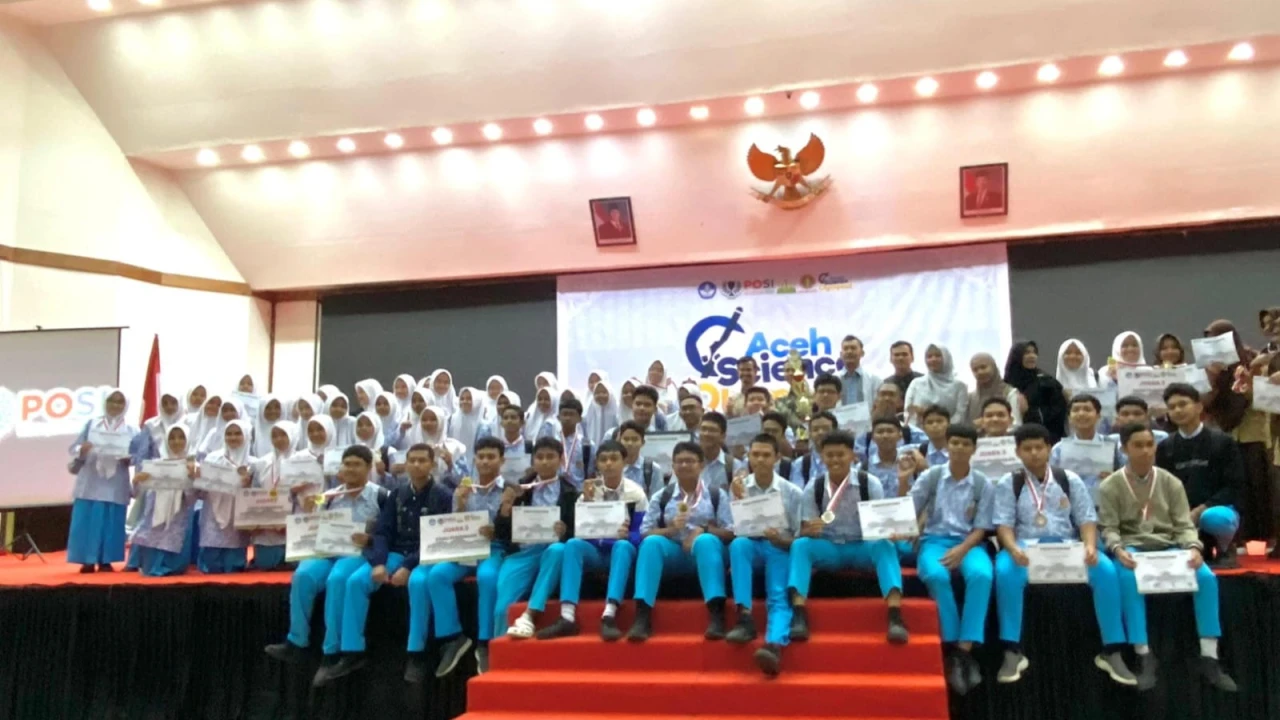 MAN 1 Banda Aceh Kembali Raih Juara Umum Aceh Science Olympiad 2025. (Foto: Pendis Kemenag)