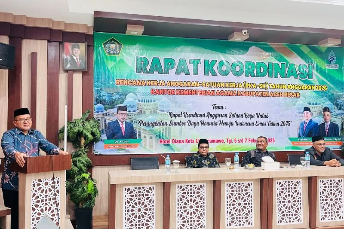 Efisiensi Anggaran, Kemenag Aceh Besar Dorong ASN Lebih Inovatif. (Foto: ANTARA)