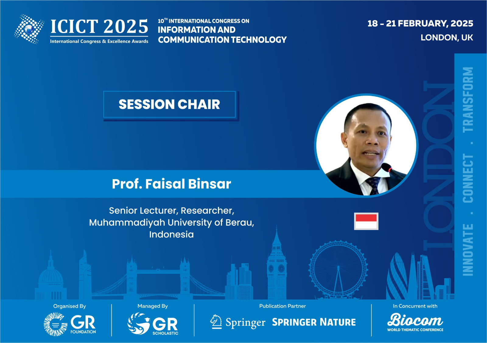 Dr. Faisal Binsar, seorang profesional dan praktisi IT asal Aceh. (Foto: For Nukilan)