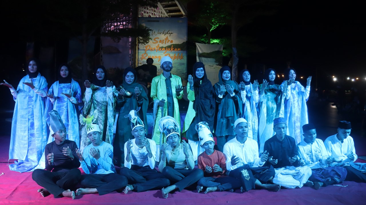 Dindon WS Gelar Workshop Sastra Pertunjukan di Sabang, Angkat Legenda Nyak Rubiah. (Foto: For Nukilan)