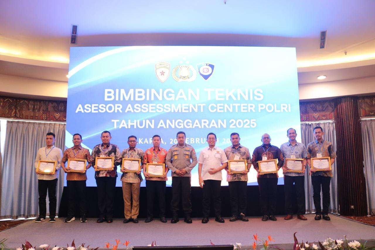 Biro SDM Polda Aceh Raih Penghargaan Nasional dalam Assessment Jabatan Internal. (Foto: RRI)