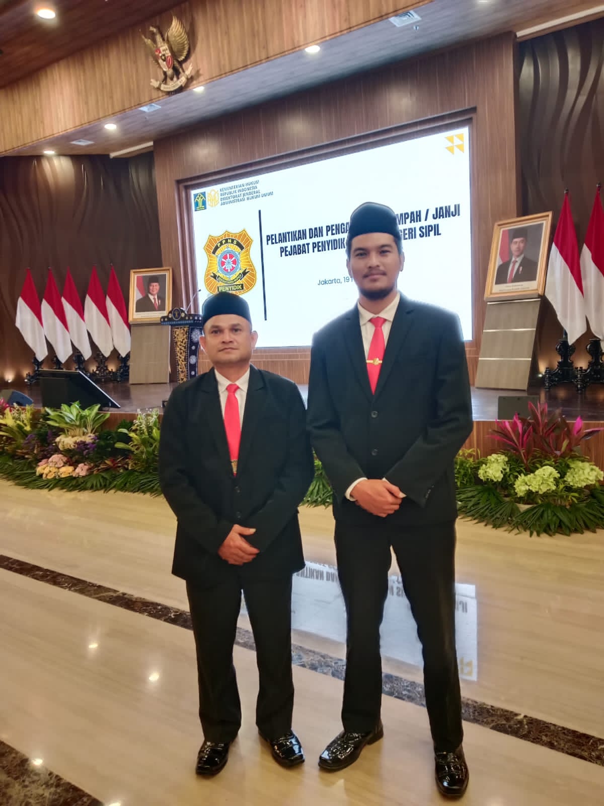 Dua Pejabat Kanwil Kemenag Aceh Dilantik sebagai PPNS, Perkuat Penegakan Hukum PHU. (Foto: Kemenag Aceh)