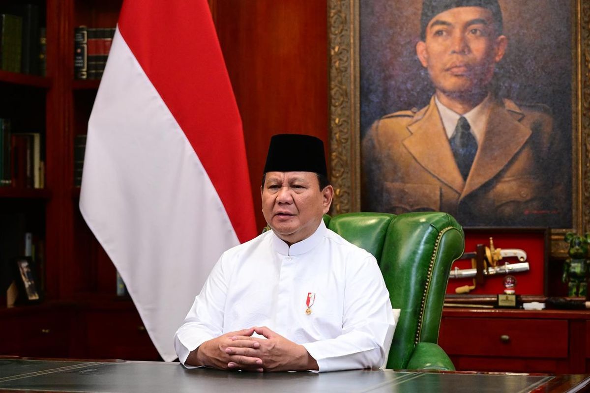 Prabowo Subianto, Presiden Republik Indonesia. (Foto: Biro Pers Skretariat Presiden)