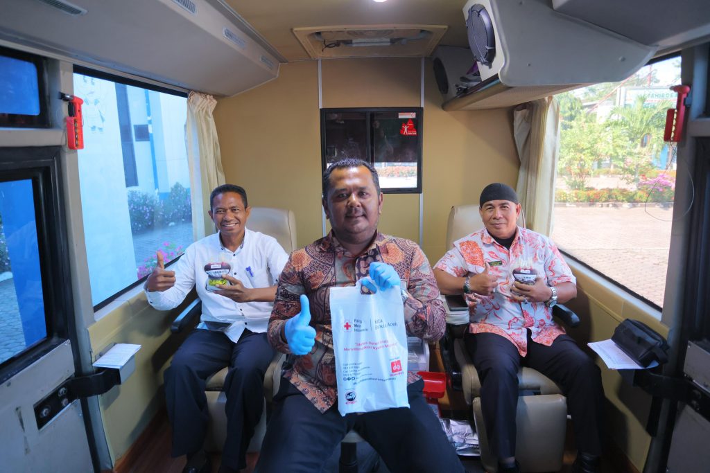 Donor Rutin Tahap Pertama 2025, DPKA Sumbang 23 Kantong Darah. (Foto: Arpus)