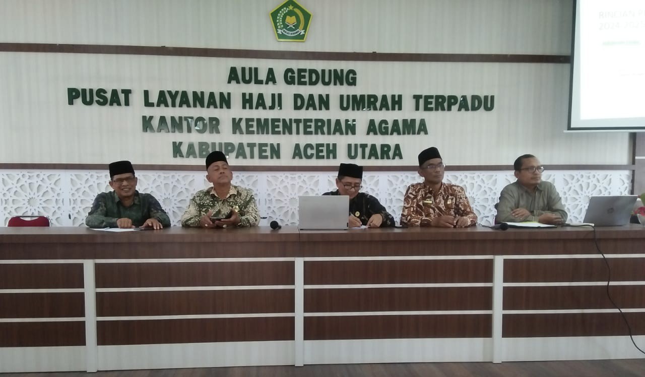 Bidang PAI Kanwil Kemenag Aceh Gelar Pembinaan MANDUM PAI dan Safari Ramadan di Aceh Utara. (Foto: Kemenag Aceh)