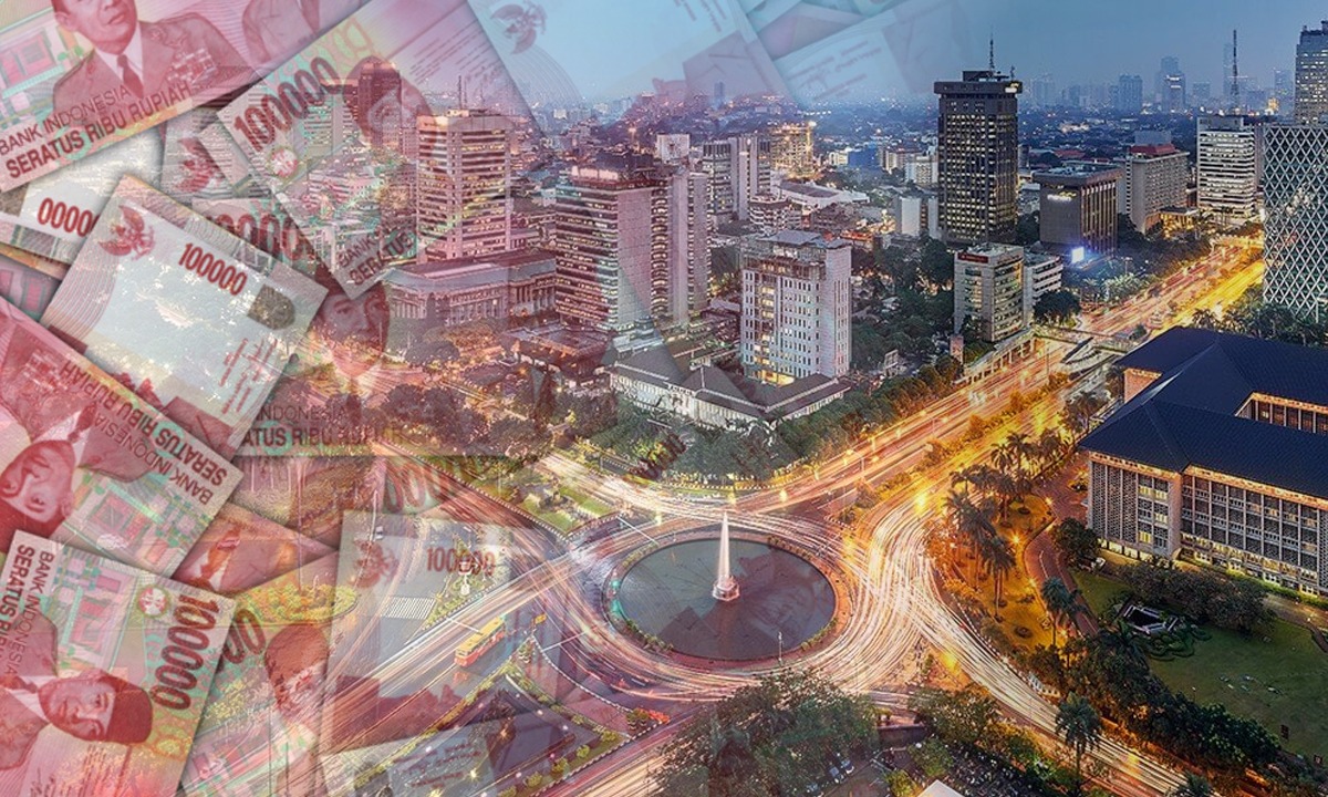 Ilustrasi Jakarta sebagai pusat ekonomi global. (Foto: FForum Keadilan)
