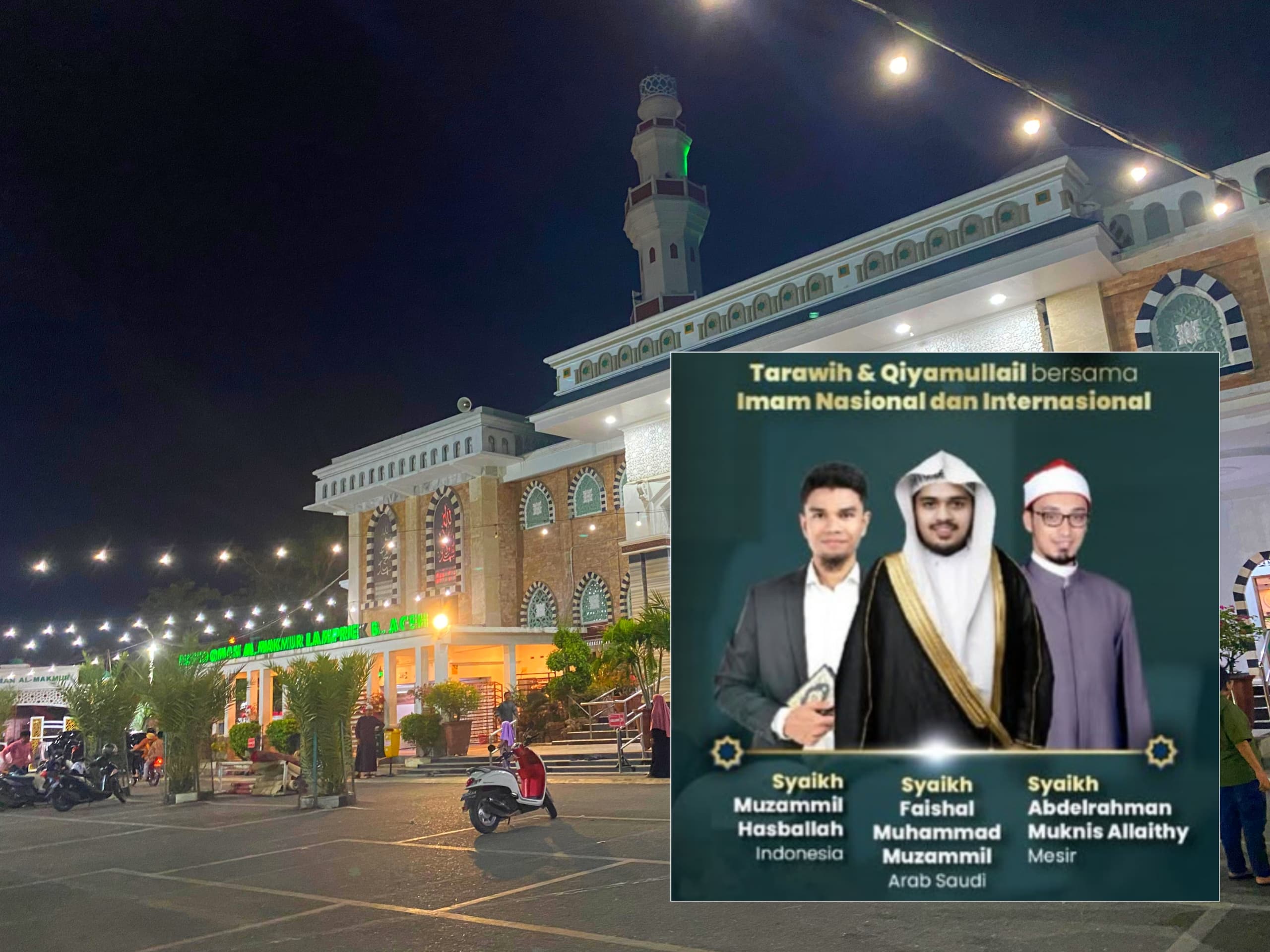 Masjid Oman Hadirkan Qari Nasional dan Internasional sebagai Imam Tarawih Ramadan Tahun Ini. (Foto: Nukilan)