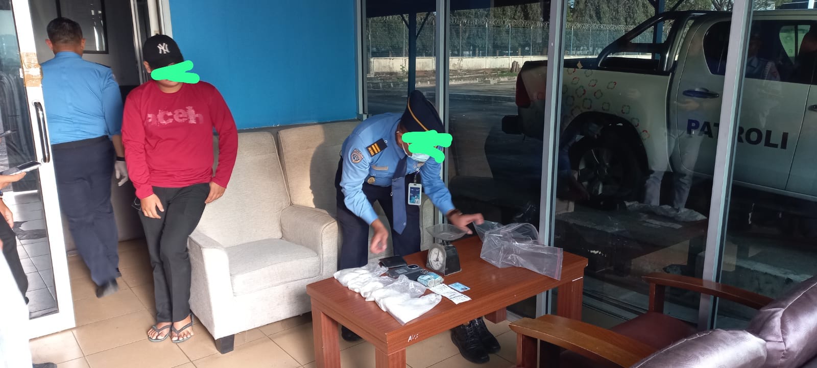 Barang bukti narkotika jenis sabu yang diamankan oleh Avsec Bandari SIM. (Foto: For Nukilan)