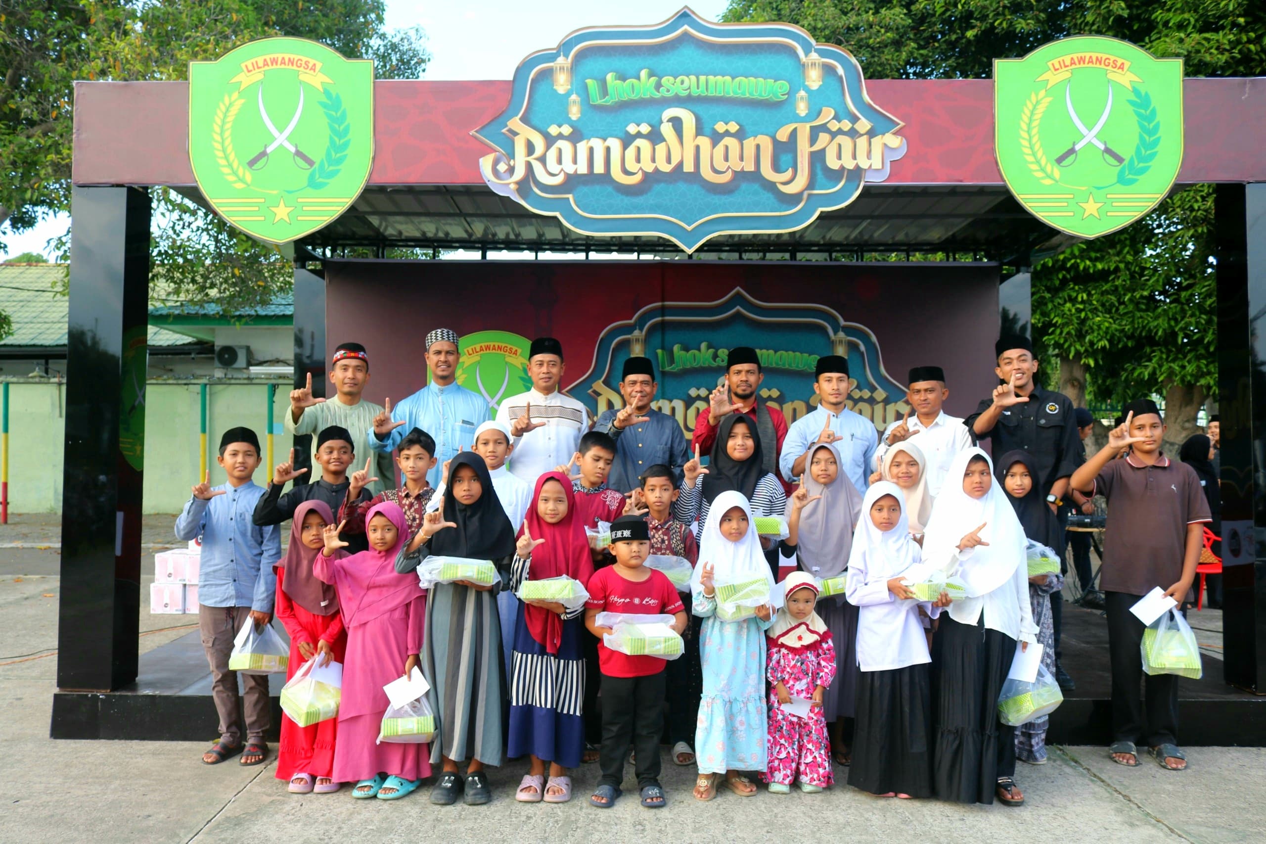 Korem 011/Lilawangsa Gelar Ramadhan Fair, Semarakkan Bulan Suci dengan Lomba Tahfidz dan Da'i Cilik. (Foto: FOR NUKILAN)