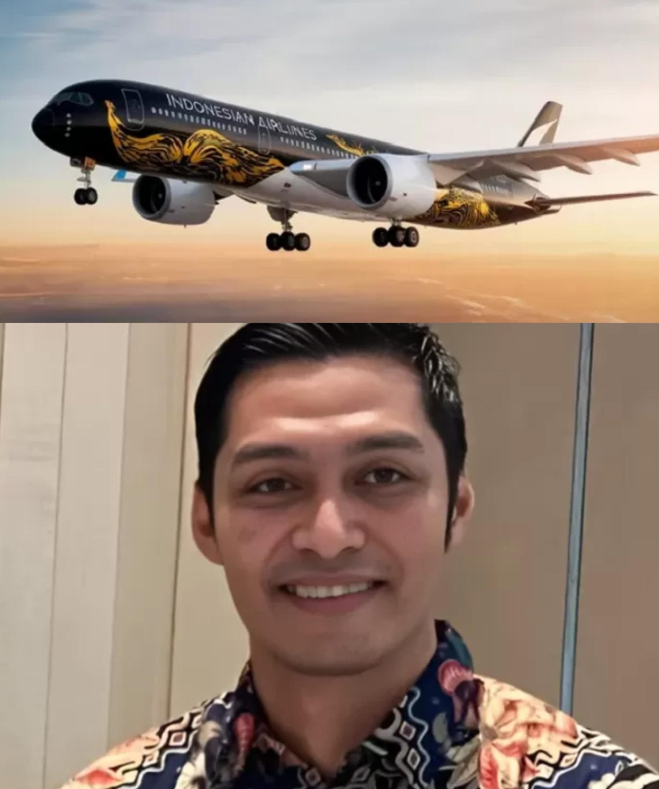 Chief Executive Officer Indonesia Airlines, Iskandar (Foto: NUKILAN)