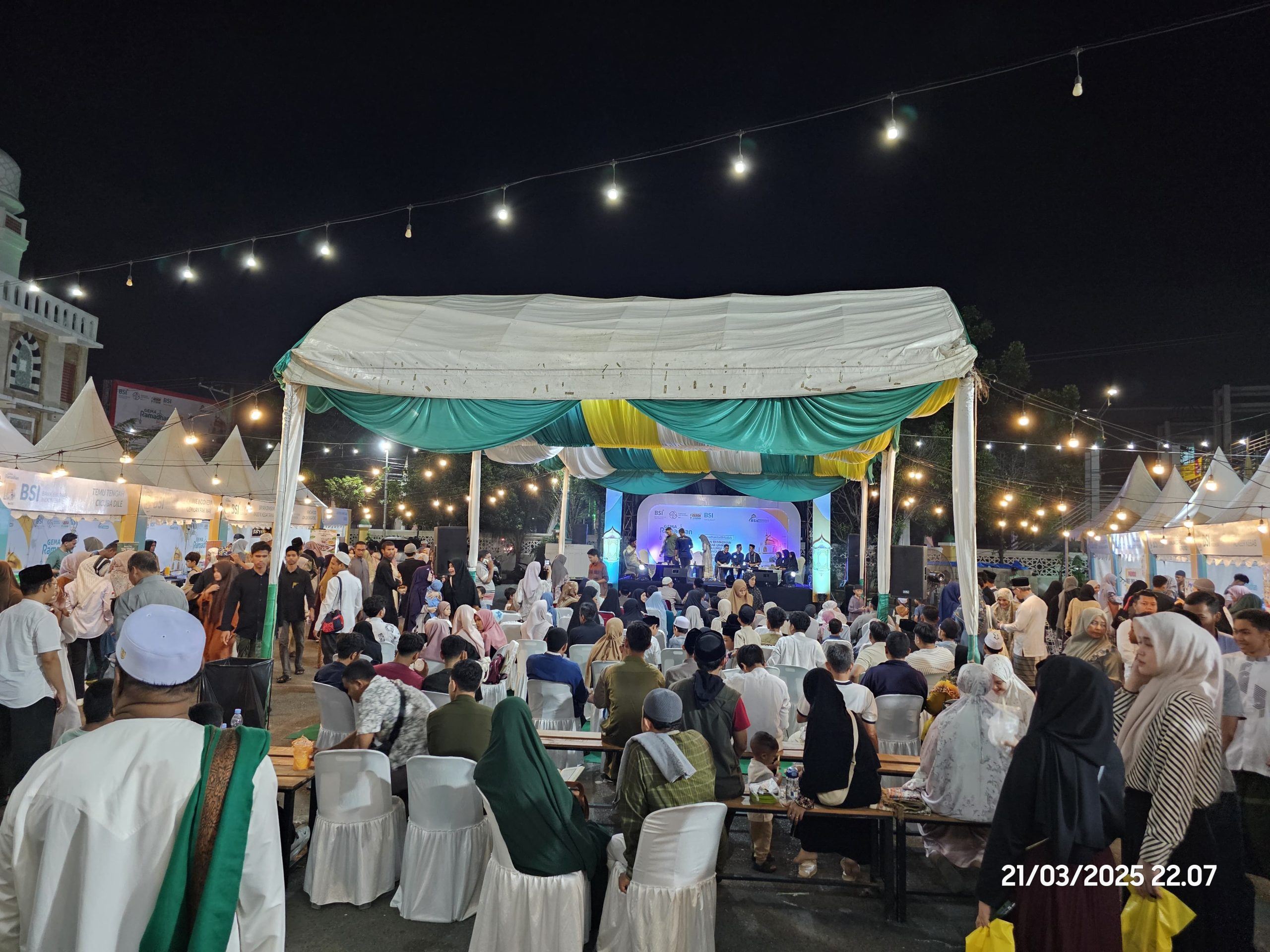 BSI Aceh Gelar Gema Ramadhan 1446 H Hadirkan Bazar UMKM hingga Kajian Islami. (Foto: For Nukilan)