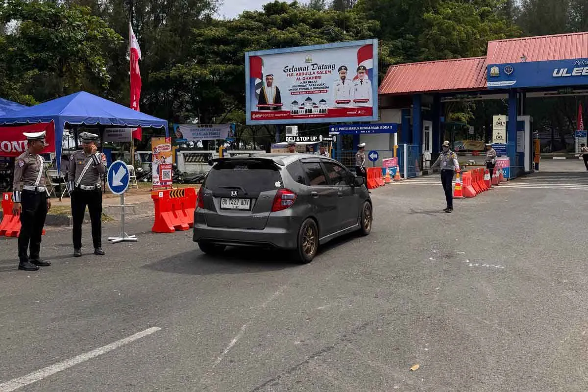Polda Aceh Sebut Arus Mudik Lancar dan Kondusif. (Foto: ANTARA)