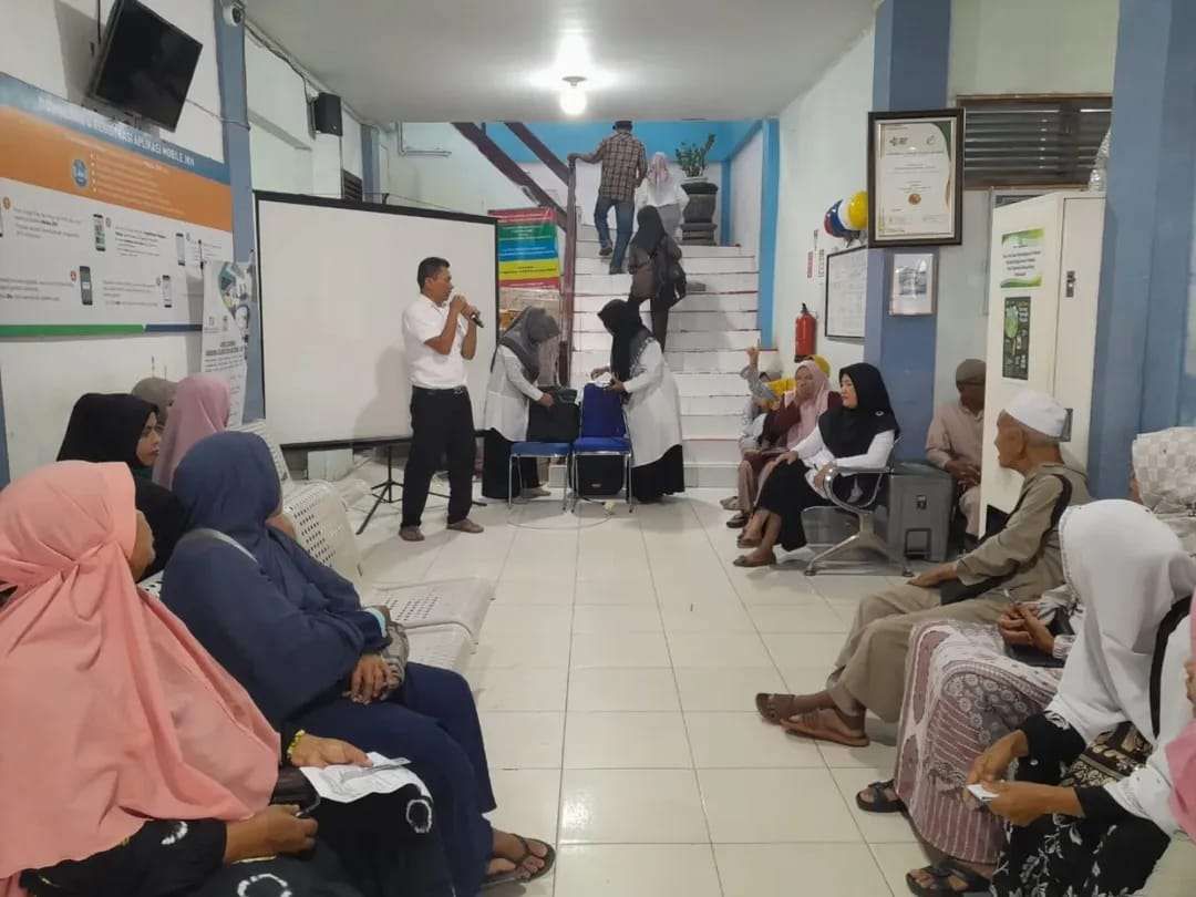 RSUD Aceh Besar Sosialisasikan Mobile JKN untuk Permudah Layanan Kesehatan. (Foto: RRI)