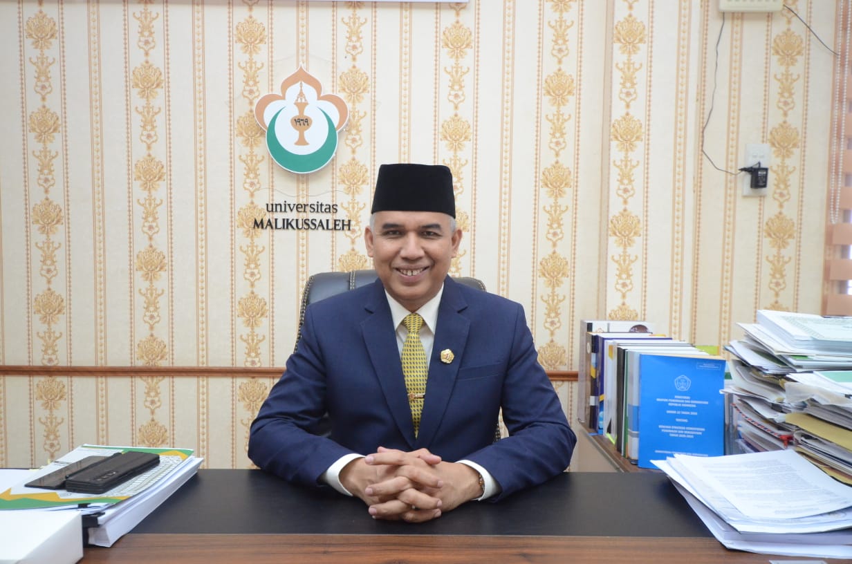 Prof. Dr. Ir Herman Fithra, ASEAN Eng, Rektor Universitas Malikussaleh. (Foto: HUMAS UNIMAL)
