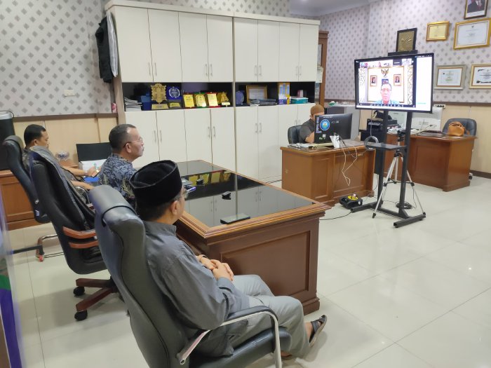 Kadinsos Aceh Rapat dengan Kemendagri Terkait Sekolah Rakyat. (Foto: Nukilan)