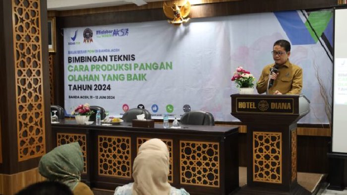 Forum Konsultasi Publik, Kolaborasi BPOM Aceh untuk Tingkatkan Kualitas Layanan. (Foto: MC Aceh)
