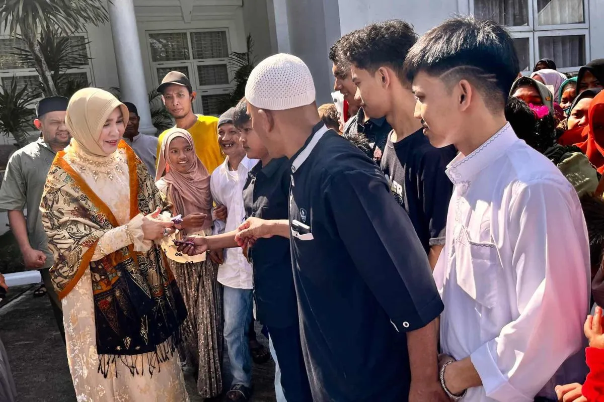 Wali Kota Banda Aceh Gelar Open House Lebaran. (Foto: ANTARA)
