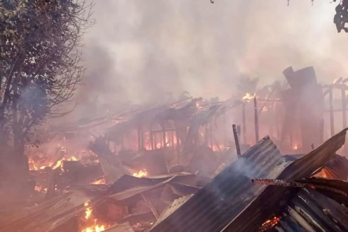 Liburan Idulfitri, 18 Rumah Dinas TNI di Langsa Ludes Terbakar
