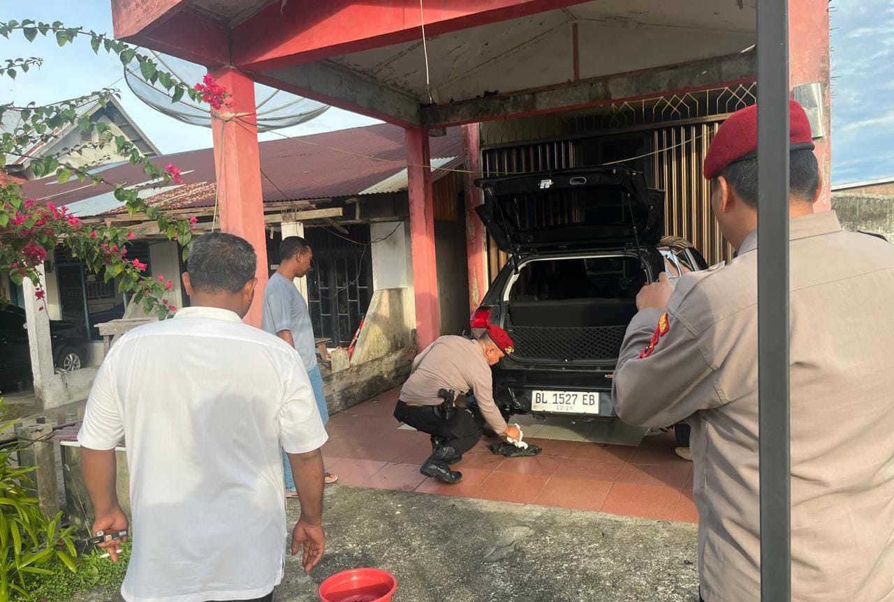 Rumah Ketua YLBH-KI Aceh Barat Diteror. (Foto: KBA ONE)