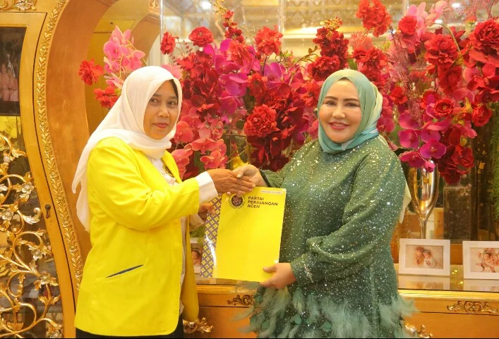 Suhaida M Yacob Pimpin DPD PPA Kota Langsa. (Foto: For Nukilan)