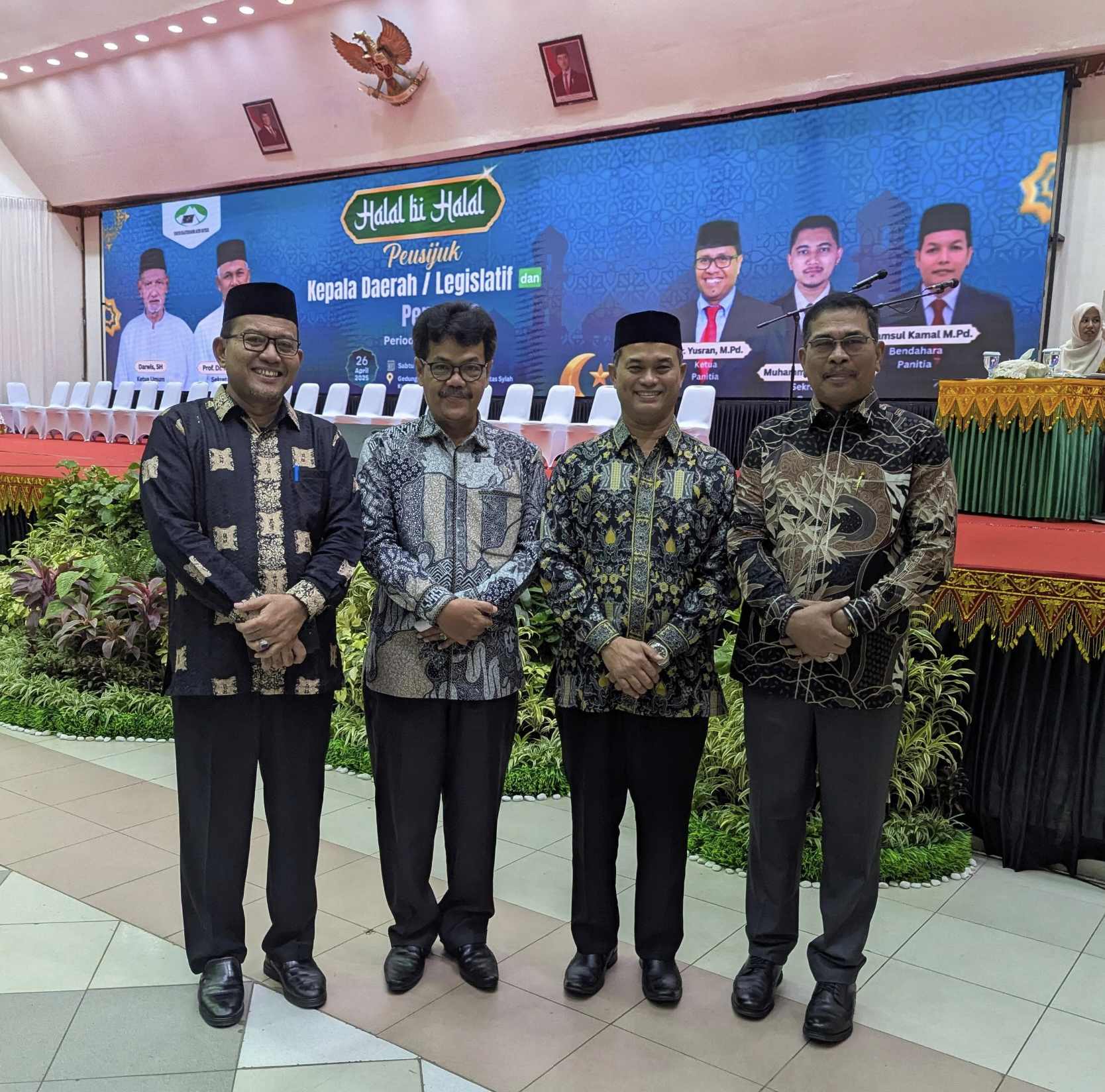 Kakanwil Kemenag Aceh Hadiri Halalbihalal dan Peusijuek Forsiar. (Foto: Kemenag Aceh)
