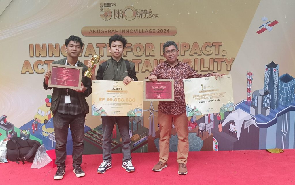 Usung Inovasi Pendidikan Ramah Disabilitas, USK Sabet Medali Perak di Anugerah Innovillage 2024. (Foto: Humas USK)
