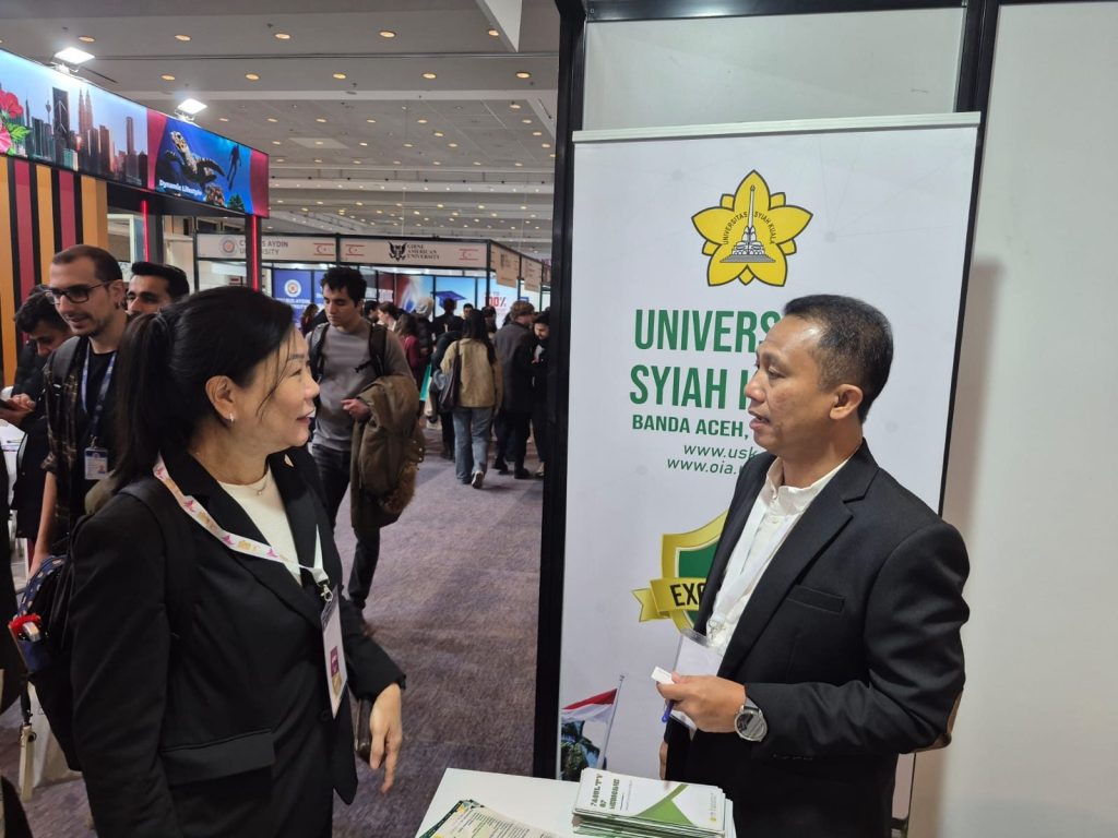 USK Tampilkan Daya Saing Global di EURIE 2025 Istanbul. (Foto: Humas USK)