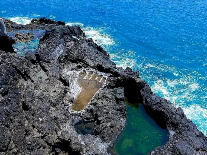 Wisata tapak tuan tapa. (Foto: Mollyrentcar)