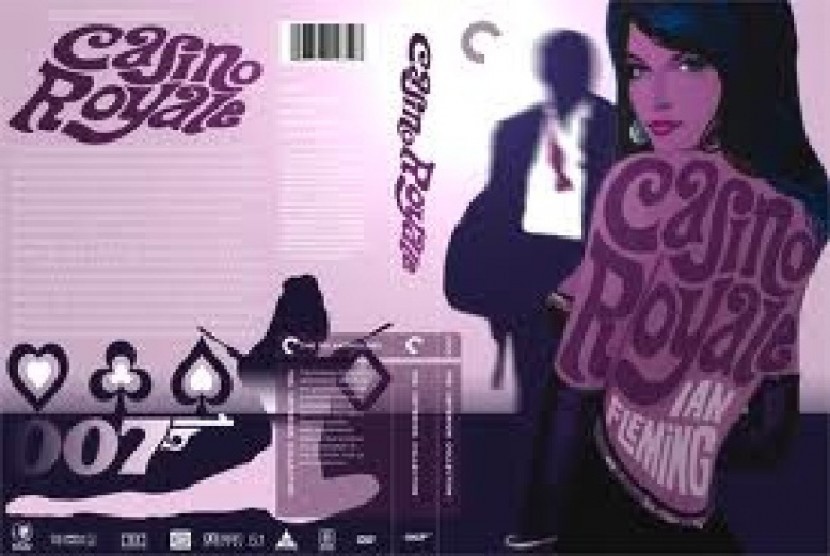 Sampul Casino Royale, novel pertama James Bond karya Ian Fleming. (Foto: Universal)