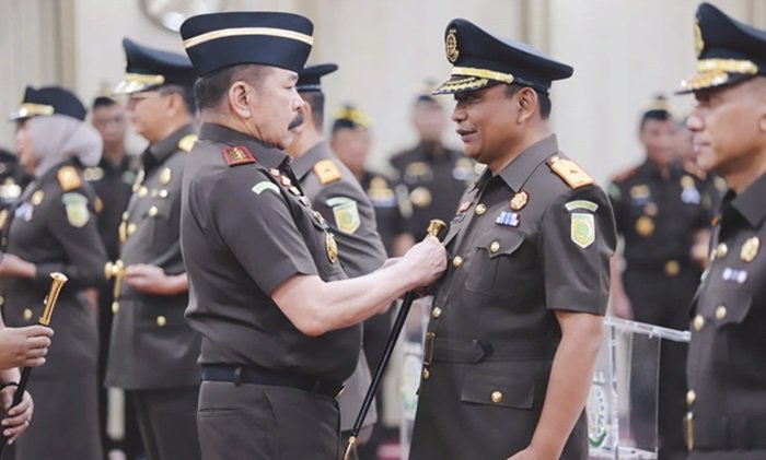 Jaksa Agung Lantik Yudi Triadi sebagai Kajati Aceh. (Foto: MC Aceh)