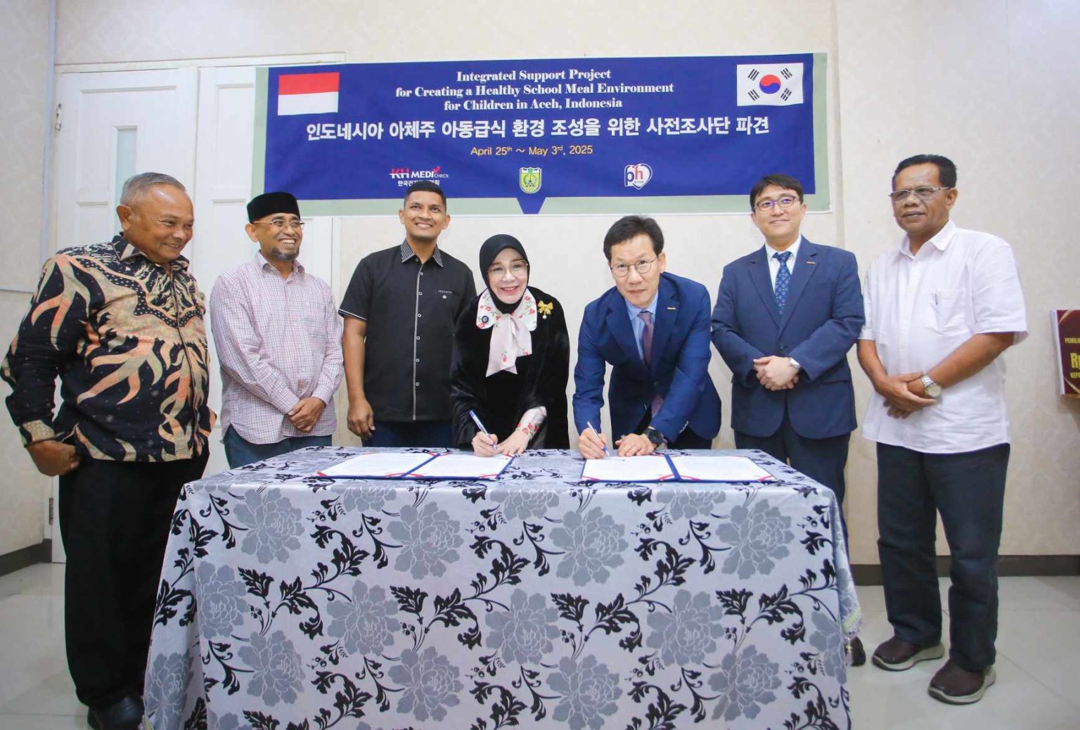 Banda Aceh Perkuat Kerja Sama Kesehatan Anak dengan Korea. (Foto: MC BNA)