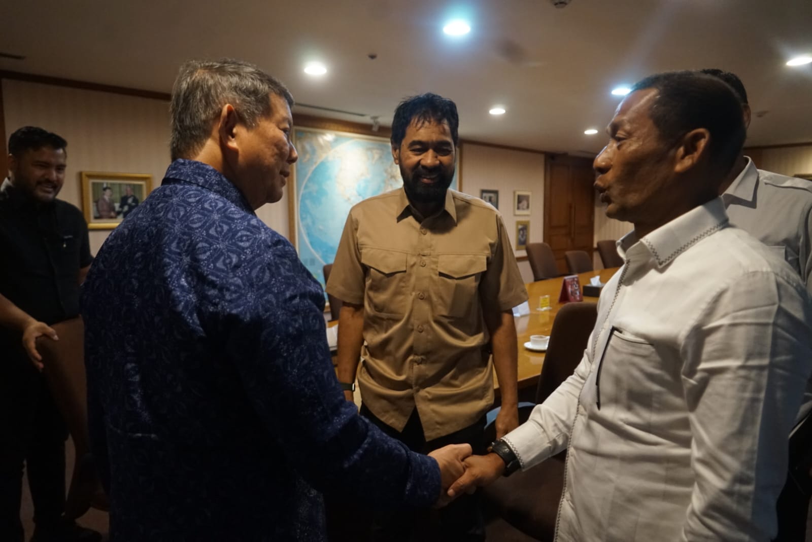 BPPA Fasilitasi Pertemuan Gubernur Aceh dengan Hasyim Djojohadikusumo. (Foto: BPPA)