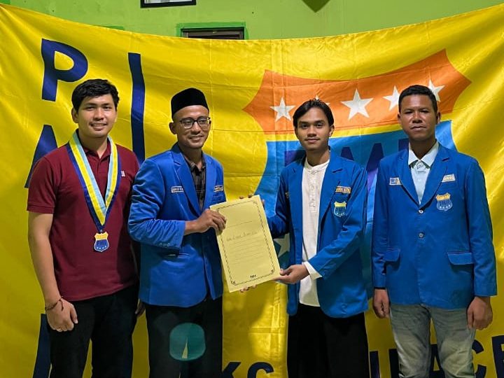 Teuku Raysoel Akram Daftar Calon Ketua PKC PMII Aceh. (Foto: For Nukilan)