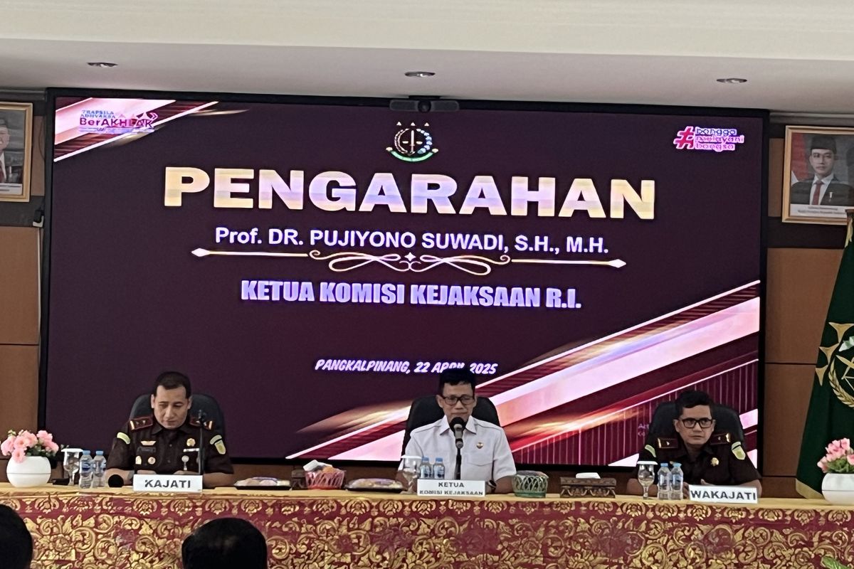 Ketua Komisi Kejaksaan RI, Pujiyono Suwadi. (Foto: Kompas.com)
