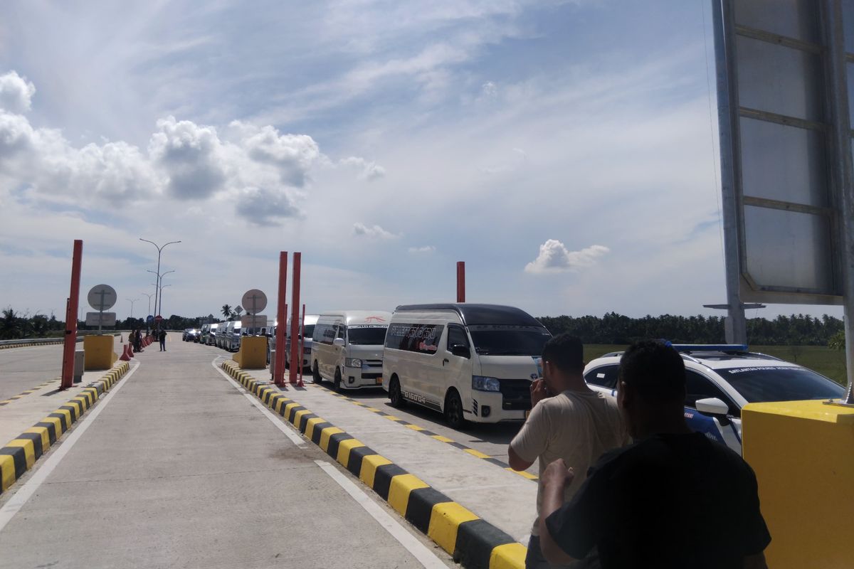 Akses Tol Sigli-Banda Aceh Dibuka Khusus Jamaah Haji. (Foto: Kompas.com)