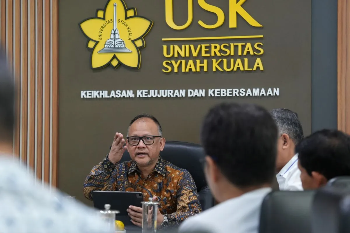 Dirjen Dikti Sosialisasikan Program “Kampus Berdampak” di Forum Rektor Aceh. (Foto: HUMAS USK)