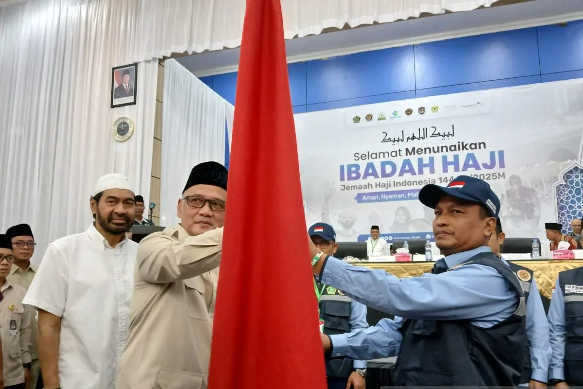 Kepala BPH RI Iringi Keberangkatan 393 Calon Haji Aceh Kloter Pertama. (Foto: ANTARA)