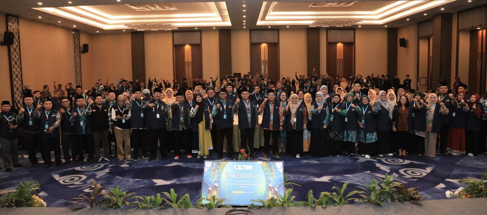 Jajaran Kanwil Aceh Ikuti Rakernas Penyuluh Agama. (Foto: Kemenag Aceh)