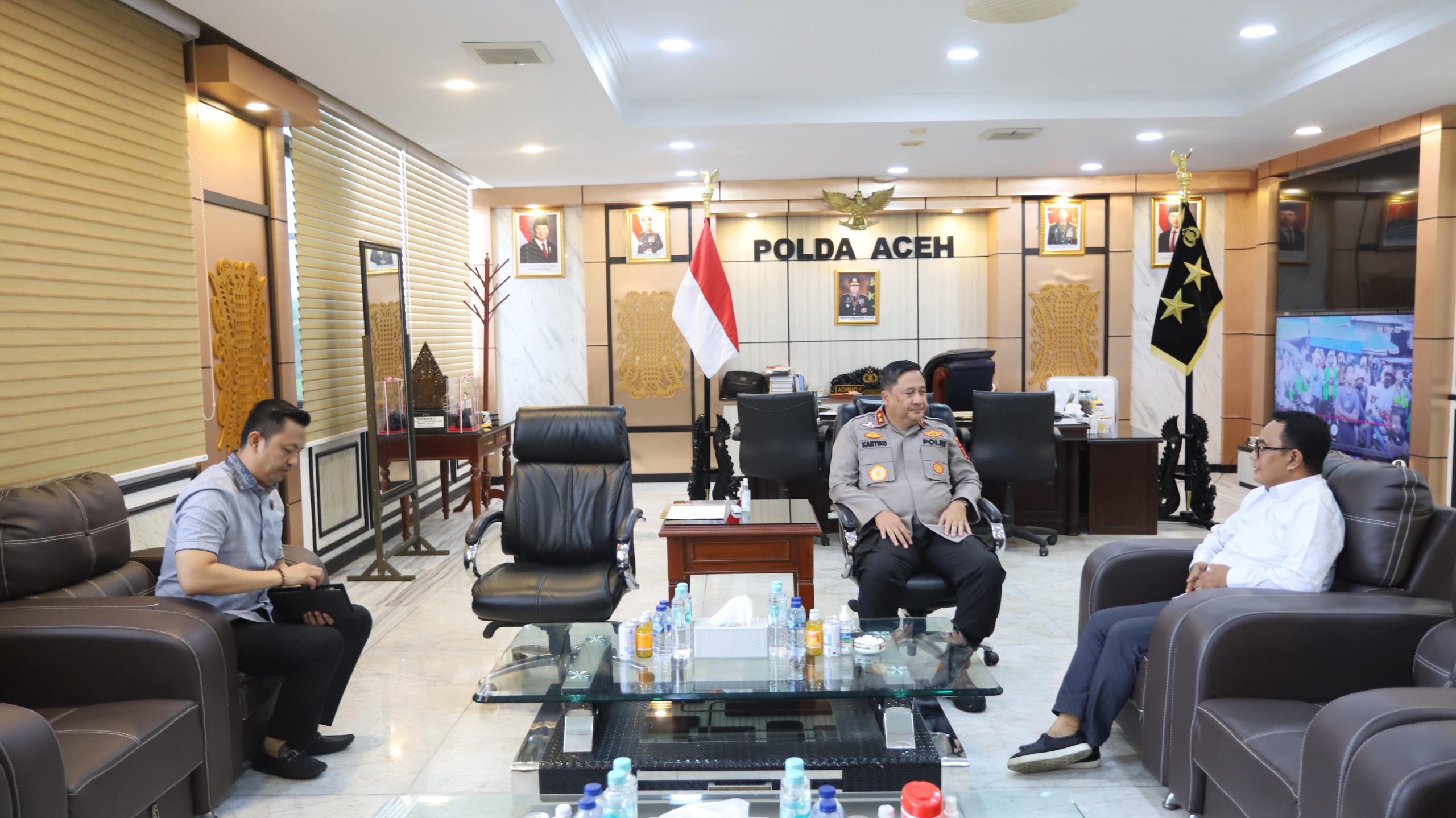 Kapolda Terima Audiensi Kepala Dinas Peternakan Aceh
