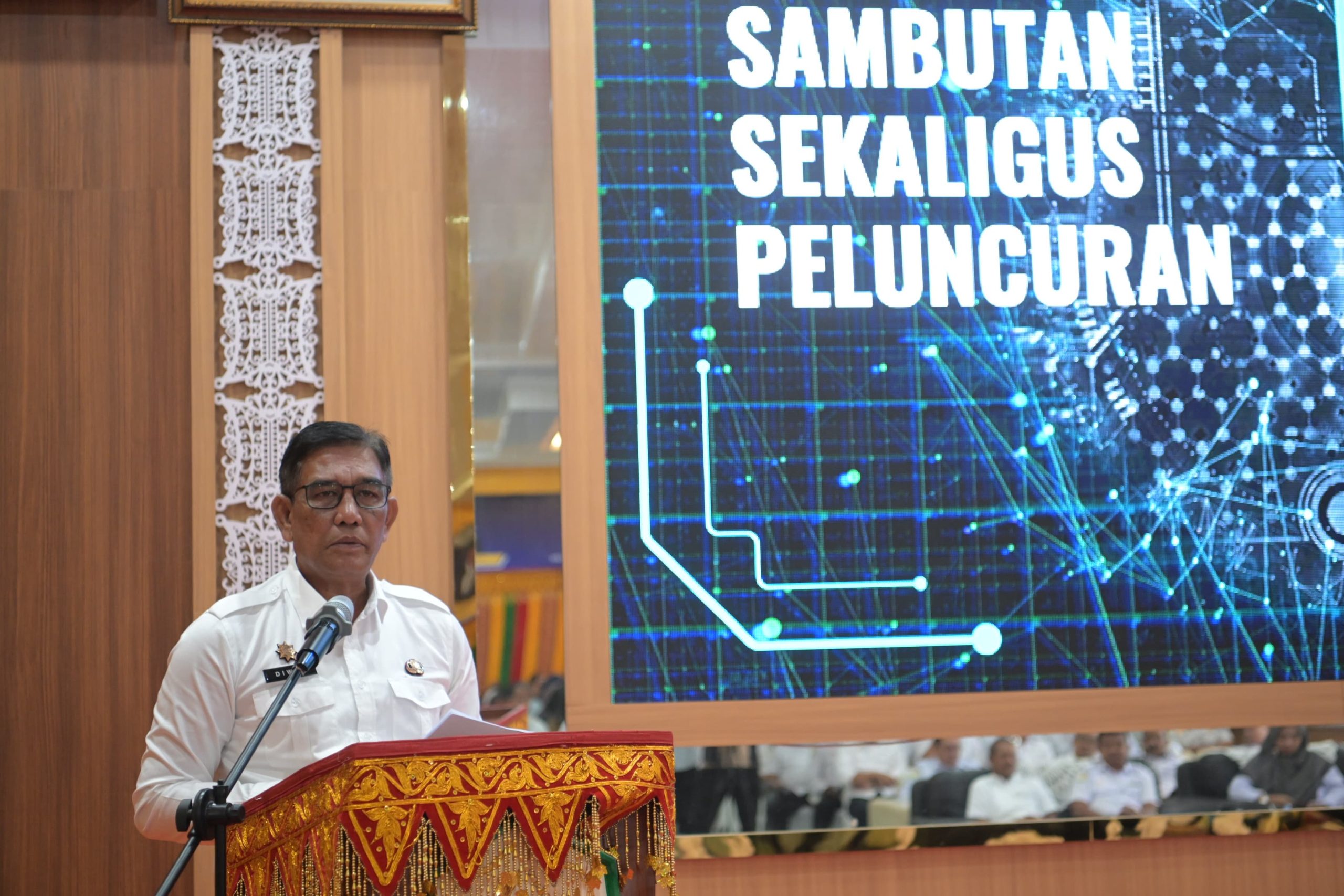 Wakili Gubernur Aceh, Asisten III Setda Aceh Luncurkan Aplikasi SIKULA. (Foto: For Nukilan)