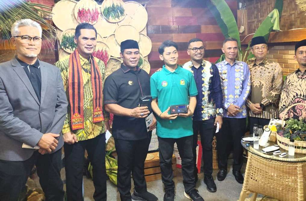 Stand Aceh Besar Curi Perhatian di Ajang TTG 2025. (Foto: Pemkab Aceh Besar)