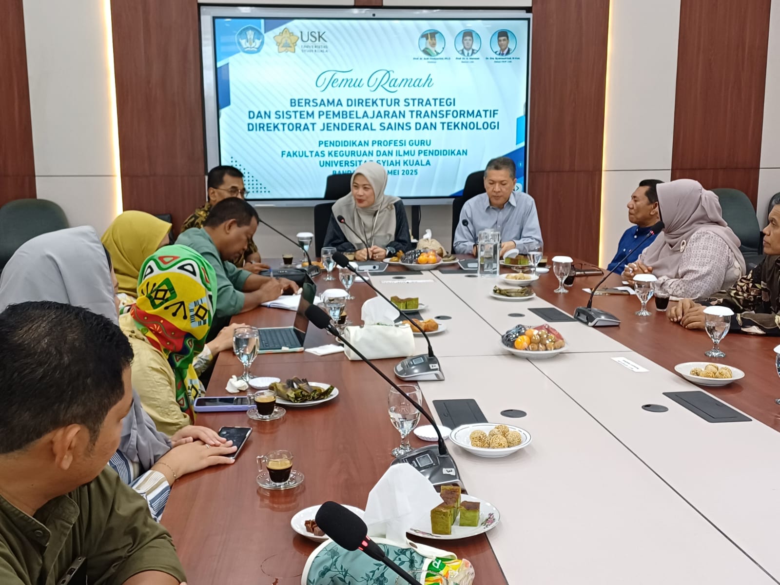 Direktur SSPT Kemdiktiristek Kunjungi FKIP USK. (Foto: For Nukilan)